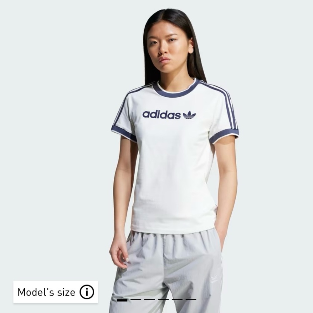 ADIDAS LINEAR LOGO 3-STRIPES TEE
